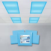 Fluorescent Light Filters (Tanquil Blue), Set of 4