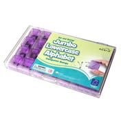 See & Stamp Jumbo Alphabet Transparent Stamps — Lowercase (20 pieces)