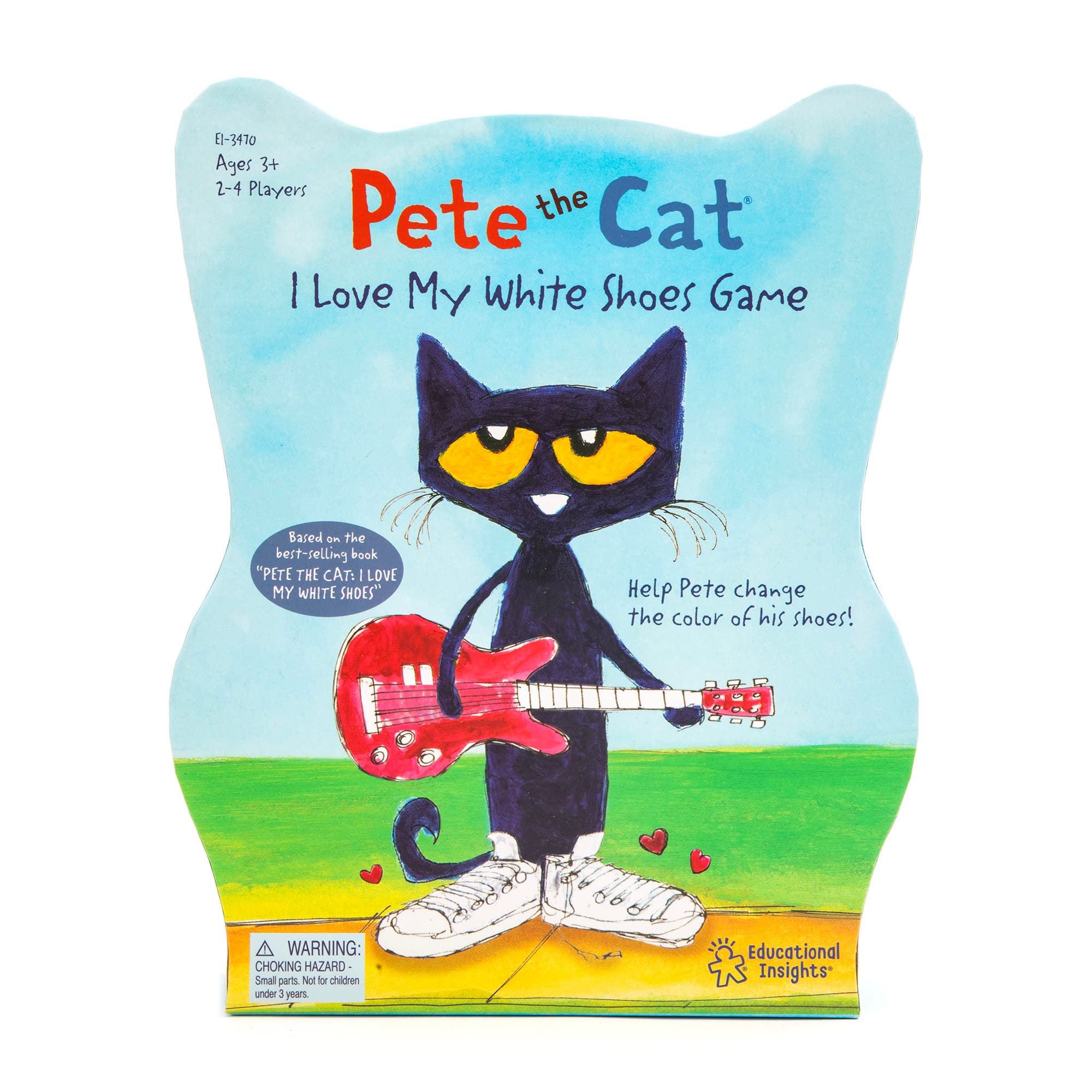  Educational Insights Pete The Cat I Love My White Shoes Game  Board Game For Toddlers & Preschoolers, GIft for Toddlers Ages 3+ : Toys &  Games
