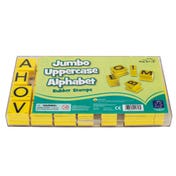 Alphabet Rubber Stamps Jumbo — Uppercase 1"